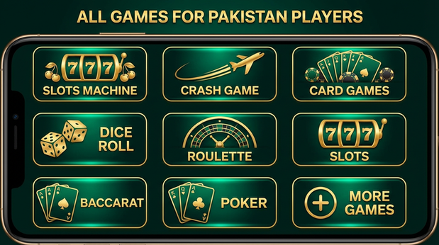 Main screen of gameistan pkr games page for PK players - 4
