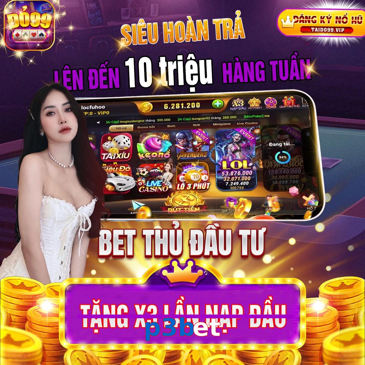 p3bet
